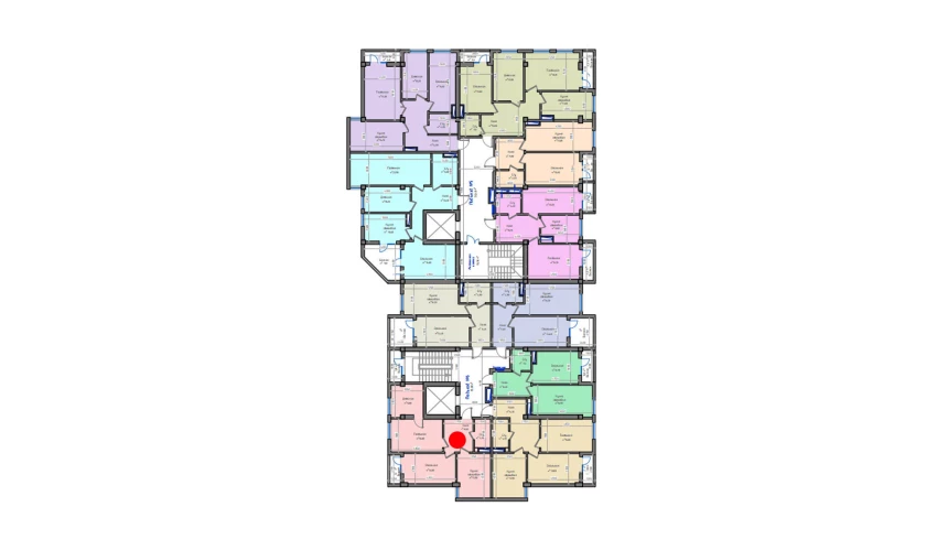 3-комн. квартира 70.8 м²  2/13 этаж | Жилой комплекс ORZU SAROYI