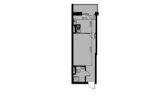1-xonali xonadon 29.24 m²  9/10 qavat | YANGIOBOD RESIDENCE Turar-joy majmuasi