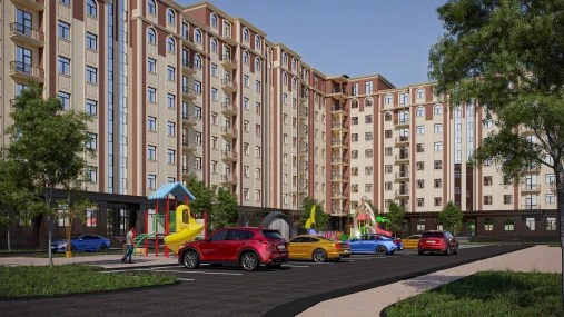 2-xonali xonadon 58.1 m²  8/9 qavat | SOHIL 1 Turar-joy majmuasi