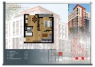 1-комн. квартира 41 м²  2/10 этаж | Жилой комплекс CHINARA PARK