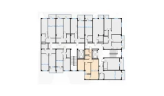 3-комн. квартира 55.16 м²  2/7 этаж | Жилой комплекс Bochka Resort
