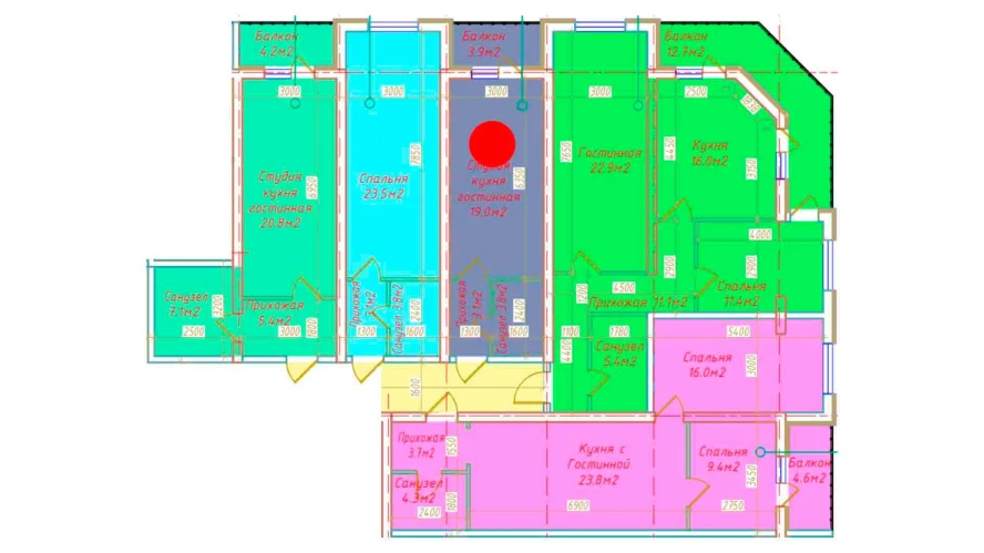 1-комн. квартира 29.8 м² 5/16 этаж | Жилой комплекс DO'MBIROBOD RESIDENCE 1-комн. квартира 29.8 м² 5/16 этаж | Жилой комплекс DO'MBIROBOD RESIDENCE