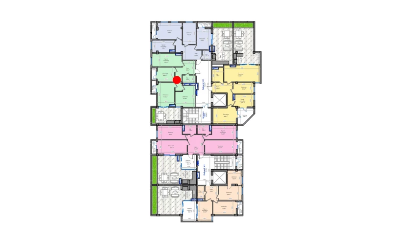 3-xonali xonadon 116.2 m²  13/13 qavat | ORZU SAROYI Turar-joy majmuasi