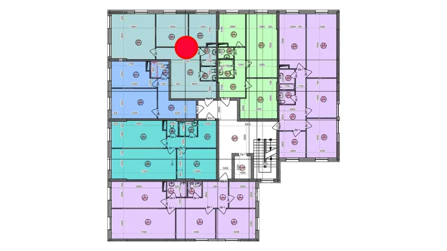 2-xonali xonadon 78.82 m²  2/9 qavat | Uchtepa Avenue Turar-joy majmuasi