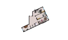 3-xonali xonadon 109.2 m²  4/10 qavat | Ko'kcha-Oqtepa Turar-joy majmuasi