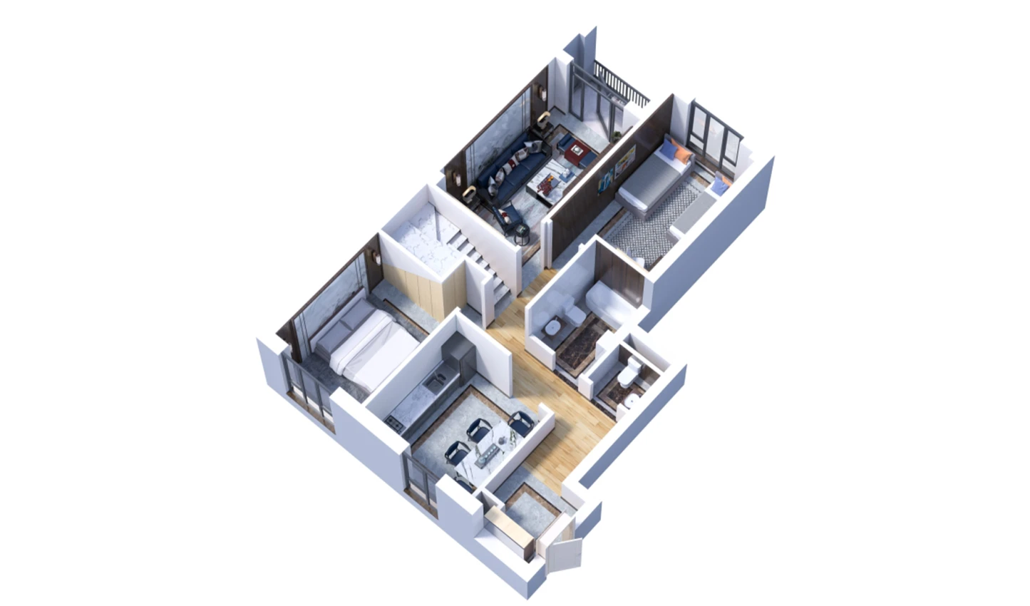 3-комн. квартира 304.97 м²  16/16 этаж | Жилой комплекс Musaffo