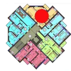 2-xonali xonadon 56.45 m²  6/11 qavat | ANHOR AVENUE Turar-joy majmuasi