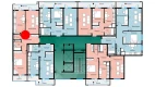 2-комн. квартира 64.44 м²  13/16 этаж | Жилой комплекс SOKIN DIYOR