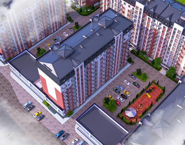 3-комн. квартира 107.99 м²  1/10 этаж | Жилой комплекс Ko'kcha-Oqtepa