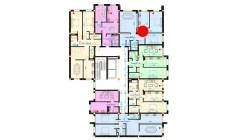 3-комн. квартира 101.2 м²  6/7 этаж | Жилой комплекс Rohat