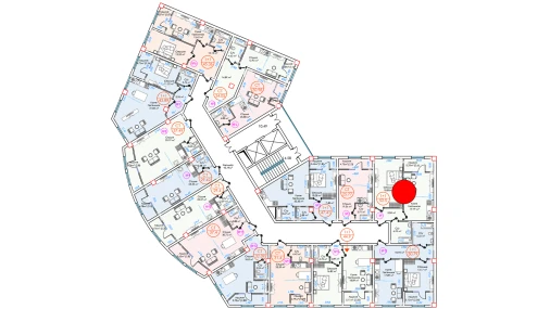 1-комнатная квартира 52.5 м²  7/16 этаж | Жилой комплекс ALFA CITY