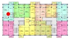 2-xonali xonadon 62.37 m²  8/9 qavat | VATAN Turar-joy majmuasi
