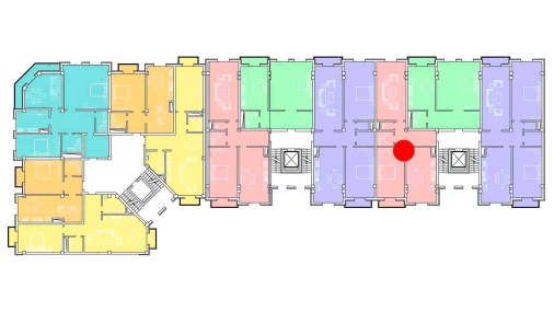3-xonali xonadon 103.36 m²  3/8 qavat | Ziynat Capital Turar-joy majmuasi