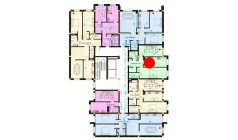 2-xonali xonadon 78.7 m²  1/7 qavat | Rohat Turar-joy majmuasi