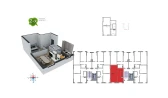 2-xonali xonadon 51.1 m²  4/9 qavat | Uchtepa Avenue Turar-joy majmuasi
