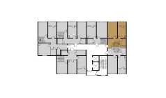 1-комн. квартира 103.96 м²  16/16 этаж | Жилой комплекс BRILLIANT