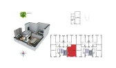 2-комн. квартира 51.1 м²  2/9 этаж | Жилой комплекс Uchtepa Avenue