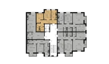 2-комн. квартира 48.39 м²  2/9 этаж | Жилой комплекс MINGCHINOR