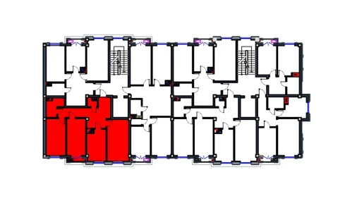 3-комнатная квартира 87.5 м²  8/9 этаж | Жилой комплекс FLORYA RESIDENCE