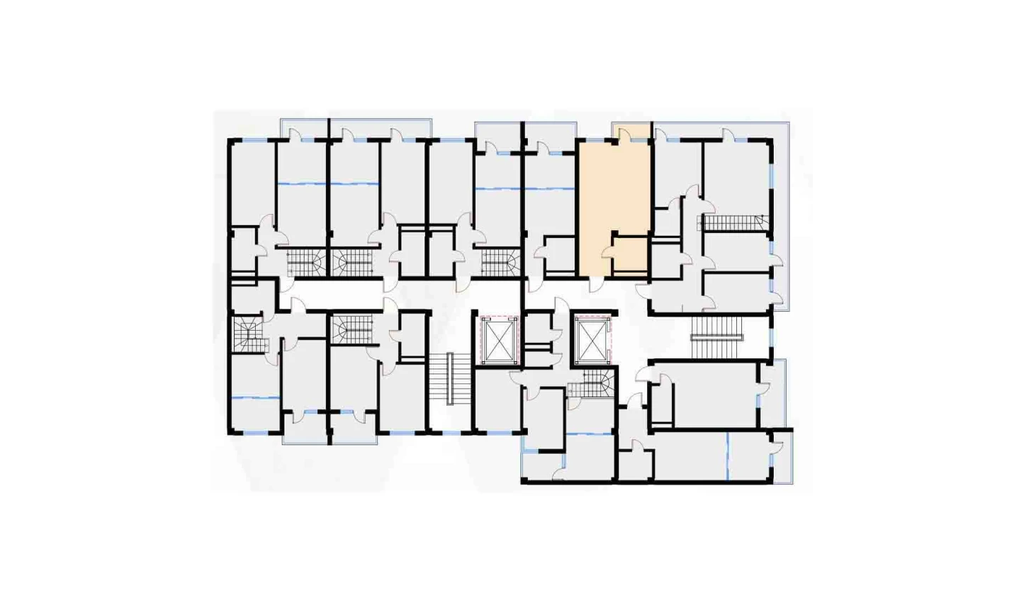 1-комн. квартира 73.94 м²  7/7 этаж | Жилой комплекс Bochka Resort