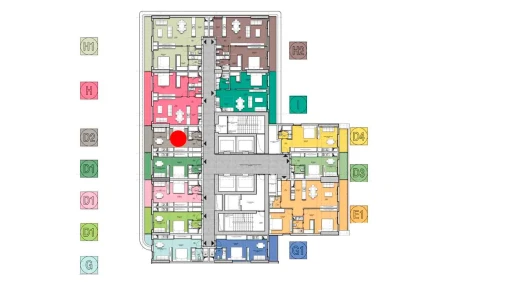 1-xonali xonadon 33.77 m²  5/19 qavat | Resim Taşkent Turar-joy majmuasi