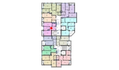 2-комн. квартира 64.8 м²  6/13 этаж | Жилой комплекс ORZU SAROYI