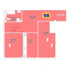 1-комн. квартира 147.16 м²  1/9 этаж | Жилой комплекс YANGI AVLOD