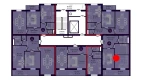 2-комн. квартира 61.9 м²  2/8 этаж | Жилой комплекс Navruz Avenue