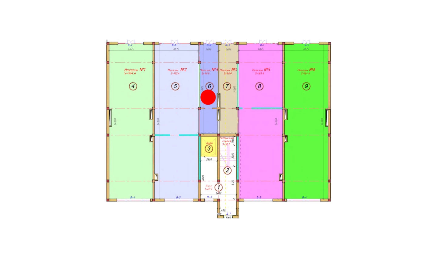 1-xonali xonadon 40 m²  1/9 qavat | SAMARQAND CITY Turar-joy majmuasi