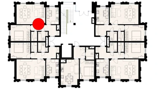 2-комнатная квартира 59.94 м²  1/9 этаж | Жилой комплекс SHARQ