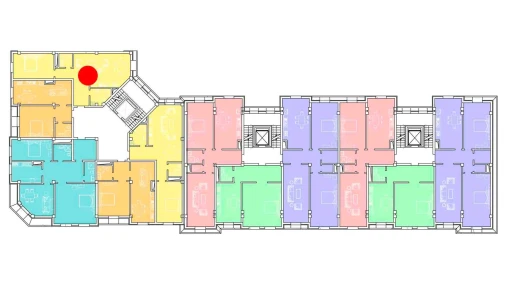 2-комнатная квартира 79 м²  8/8 этаж | Жилой комплекс Ziynat Capital