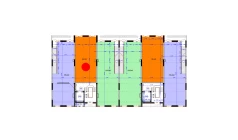 1-xonali xonadon 84.1 m²  1/9 qavat | Uchtepa Avenue Turar-joy majmuasi