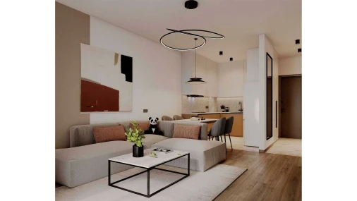 2-комнатная квартира 47.91 м²  2/6 этаж | Жилой комплекс Ugam River