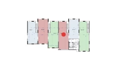 1-xonali xonadon 102.8 m²  1/9 qavat | Uchtepa Avenue Turar-joy majmuasi
