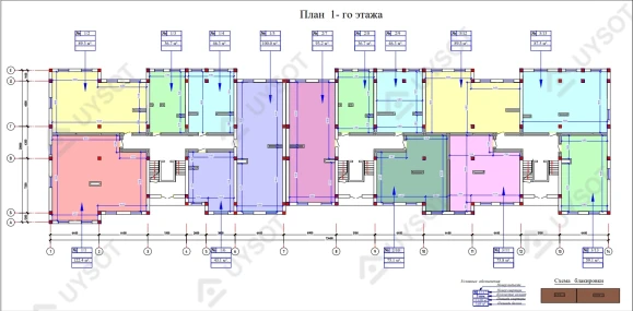 1-xonali xonadon 31 m²  7/7 qavat | Sofia 2 Turar-joy majmuasi