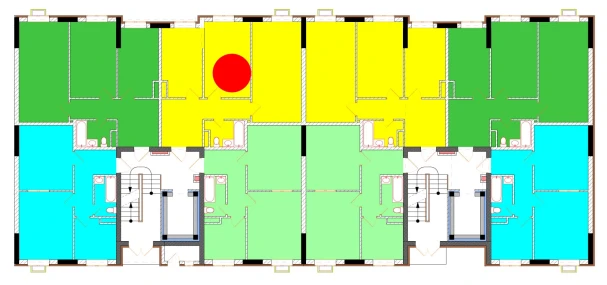 2-комнатная квартира 47.3 м²  9/9 этаж | Жилой комплекс Uchtepa Avenue