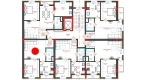 2-комн. квартира 50.3 м²  6/12 этаж | Жилой комплекс CHINARA PARK