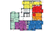 1-комн. квартира 41 м²  5/10 этаж | Жилой комплекс NUR BARAKA