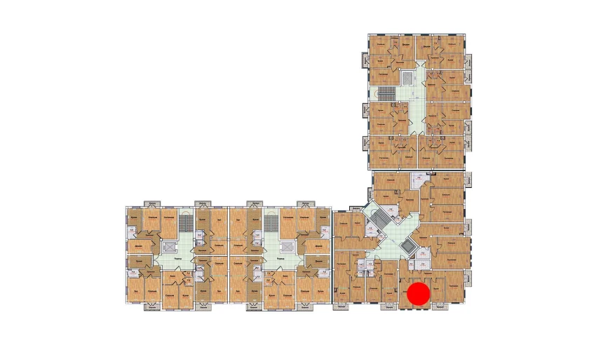 3-комнатная квартира 80.6 м²  2/9 этаж | Жилой комплекс MBG