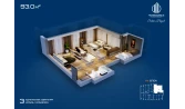 3-комн. квартира 93 м²  11/12 этаж | Жилой комплекс Sokin hayot