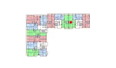 2-комн. квартира 70.29 м²  3/9 этаж | Жилой комплекс SHAYX-UL OLAM