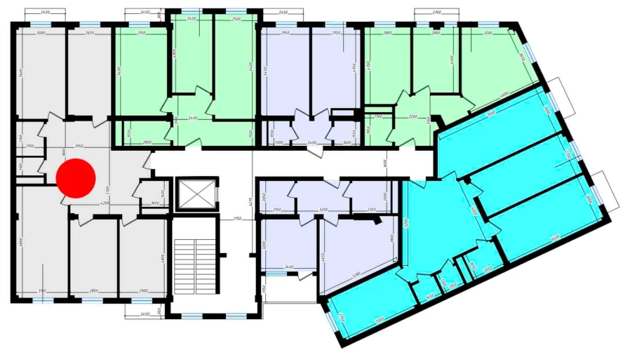 4-комн. квартира 121.5 м²  4/10 этаж | Жилой комплекс Ko'kcha-Oqtepa