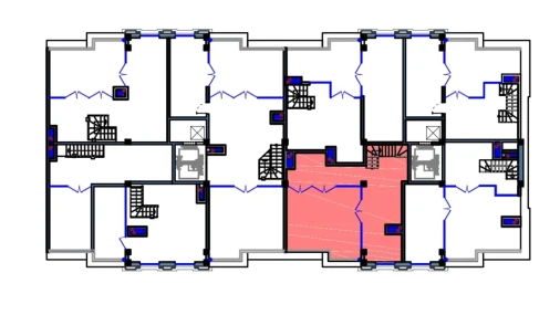 2-xonali xonadon 138 m²  9/9 qavat | FLORYA RESIDENCE Turar-joy majmuasi