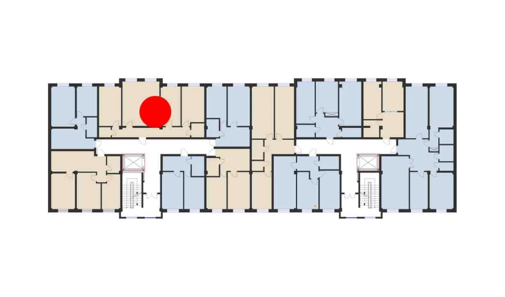 3-комн. квартира 99.67 м²  7/10 этаж | Жилой комплекс Ko'kcha-Oqtepa