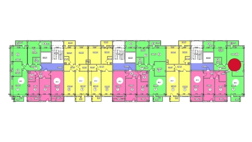 4-комнатная квартира 90.5 м²  7/7 этаж | Жилой комплекс ASIA HOUSE