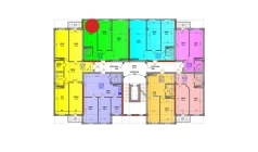 3-комн. квартира 67 м² 2/9 этаж | Жилой комплекс Yuksalish Nurafshon 3-комн. квартира 67 м² 2/9 этаж | Жилой комплекс Yuksalish Nurafshon