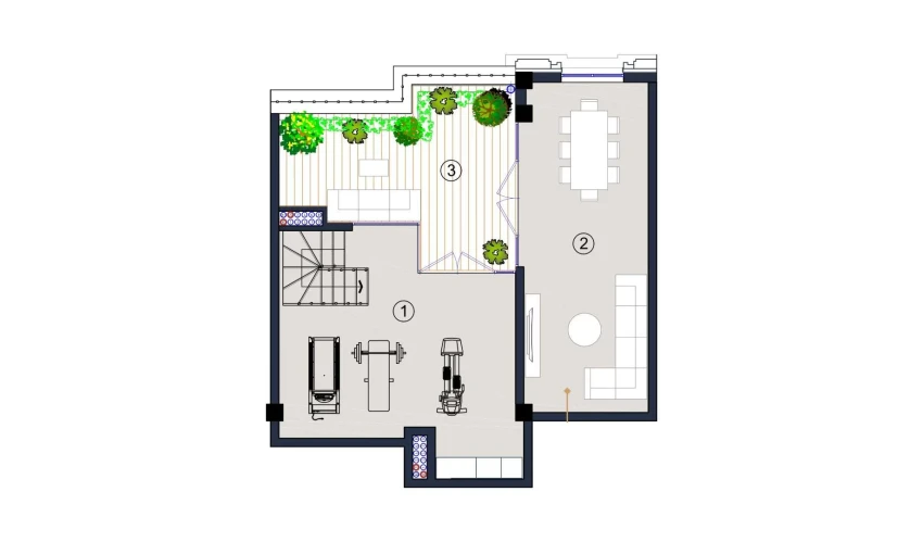 2-комнатная квартира 140.2 м²  9/9 этаж | Жилой комплекс FLORYA RESIDENCE