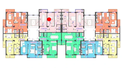 2-комнатная квартира 84.55 м²  4/7 этаж | Жилой комплекс O'ZBEGIM