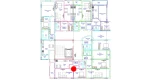 2-xonali xonadon 60.36 m²  6/9 qavat | UCHTEPA CITY Turar-joy majmuasi