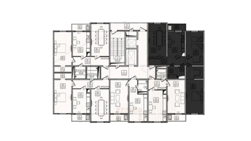 3-комнатная квартира 89.83 м²  3/16 этаж | Жилой комплекс JOMIY RESIDENCE